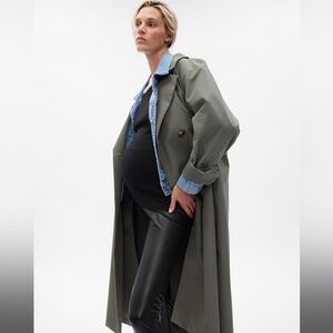 *HOST PICK* GAP Vegan Leather Maternity Leggings